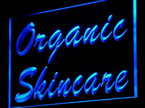 Organic Skin Care LED Light Sign